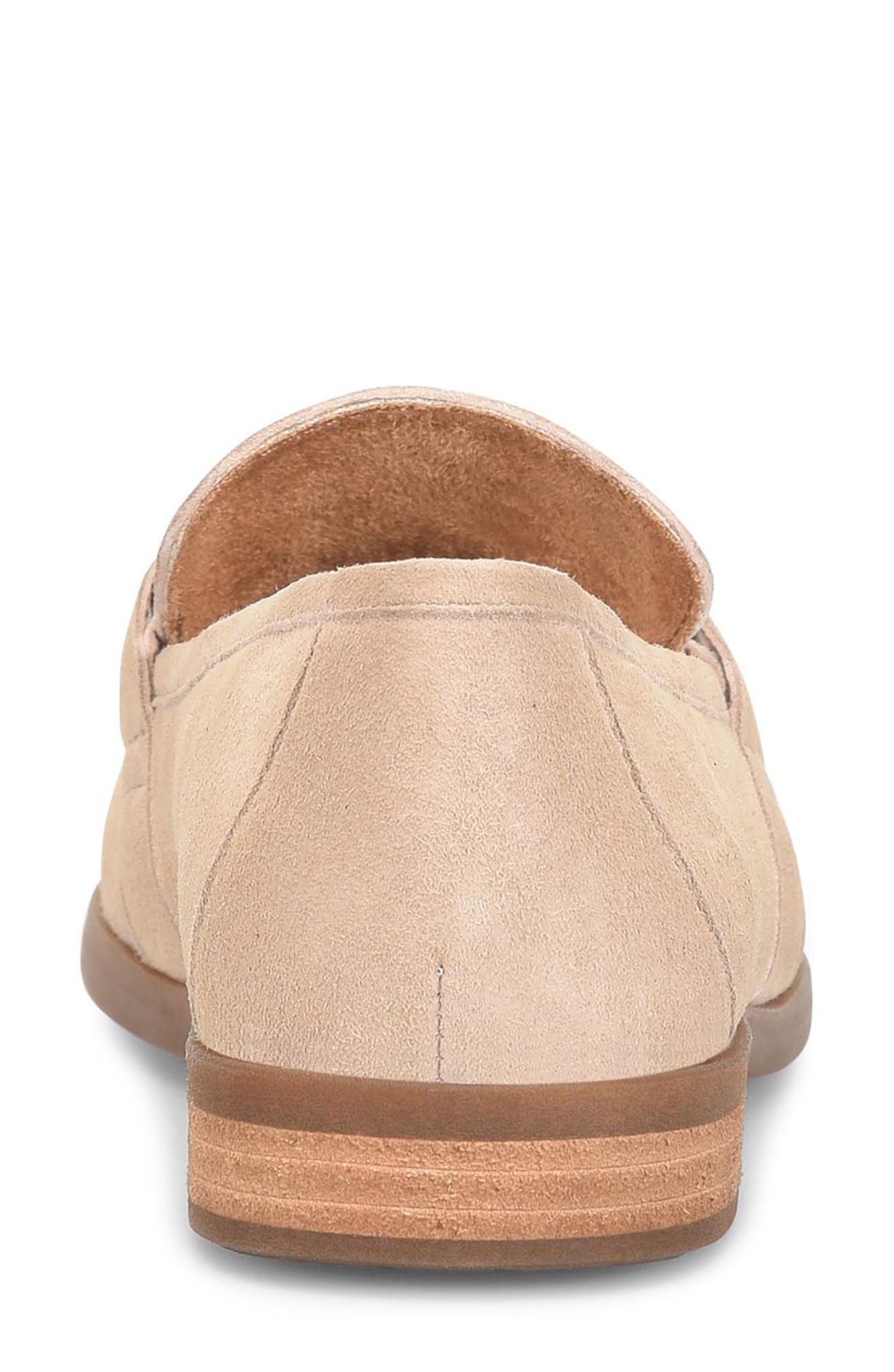Caley Bit Loafer, Alternate, color, TAUPE SUEDE
