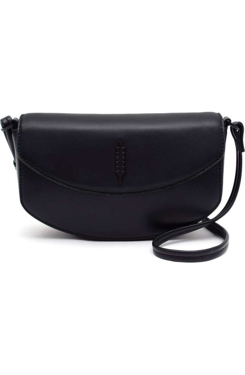 Thacker Taya Flap Crossbody Bag, Main, color, Black