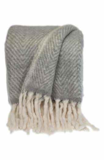 Nagar Fringe Throw Blanket