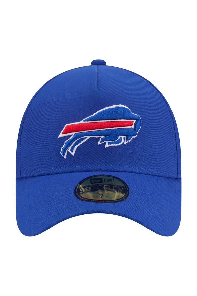 Men's New Era  Royal Buffalo Bills A-Frame 59FORTY Fitted Hat, Alternate, color, Royal