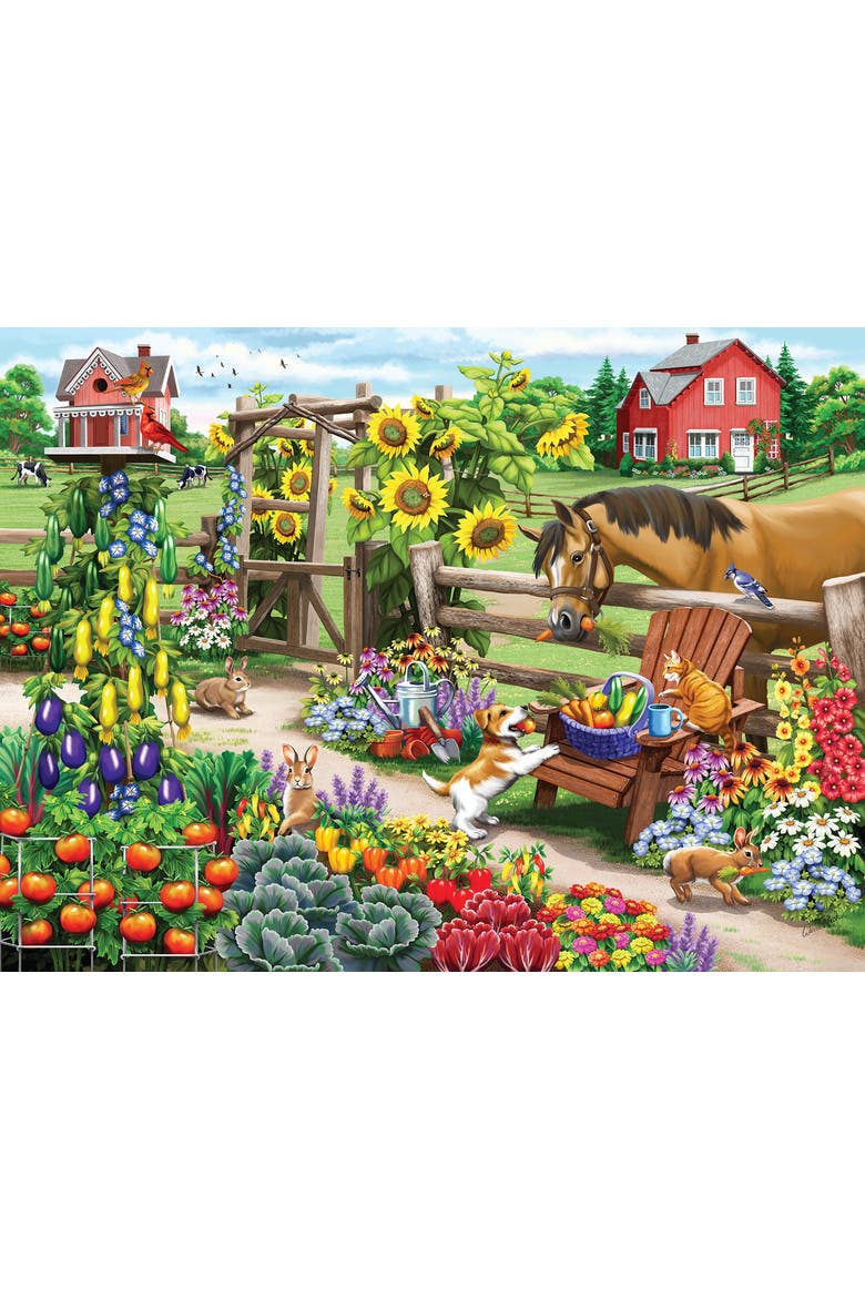 Sharing a Snack 1000 piece Jigsaw Puzzle for Adults, Alternate, color, Multicolor