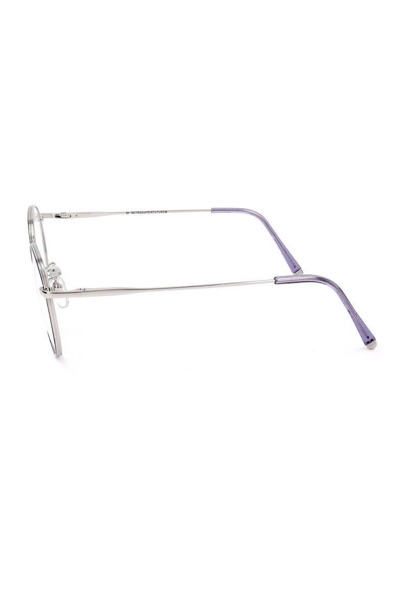 49mm Round Optical Glasses, Alternate, color, SILVER