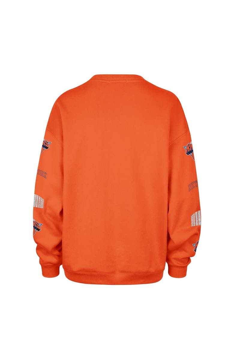 '47 Women's '47 Orange New York Knicks 2025/26 City Edition Go Big Oversized Sweatshirt, Alternate, color, Orange