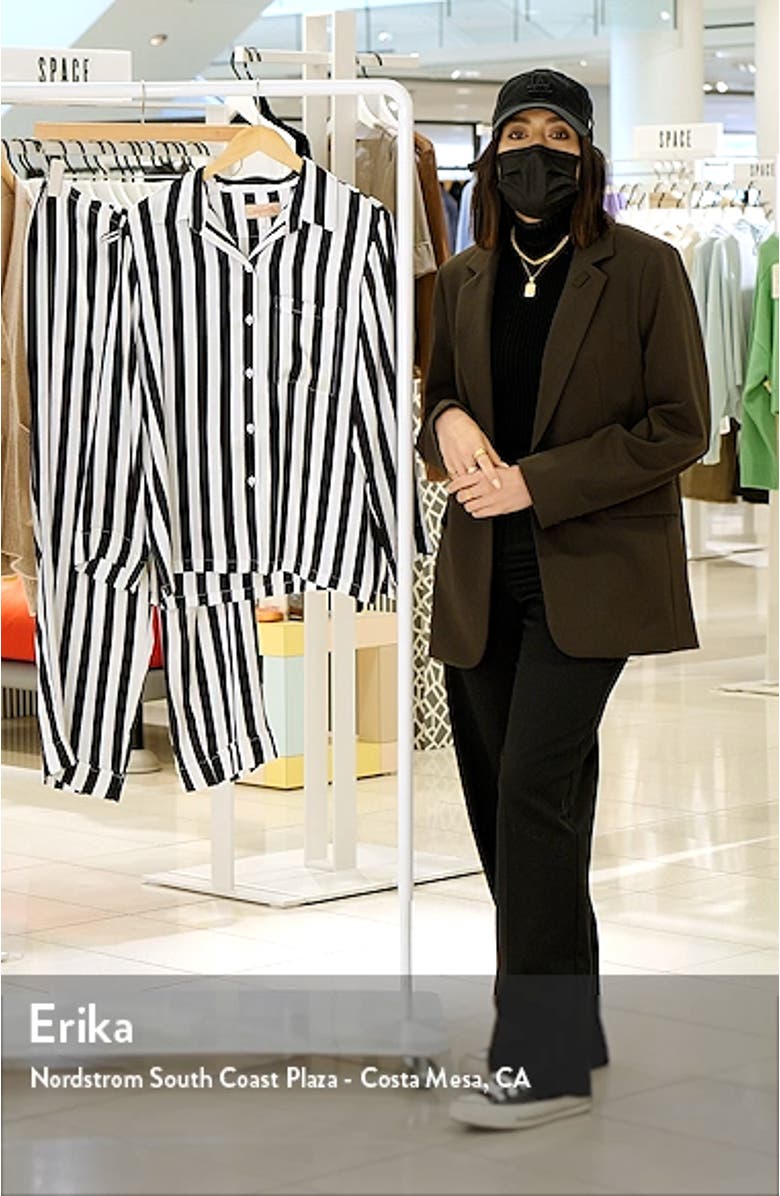 Stripe Silk Pajamas, sales video thumbnail