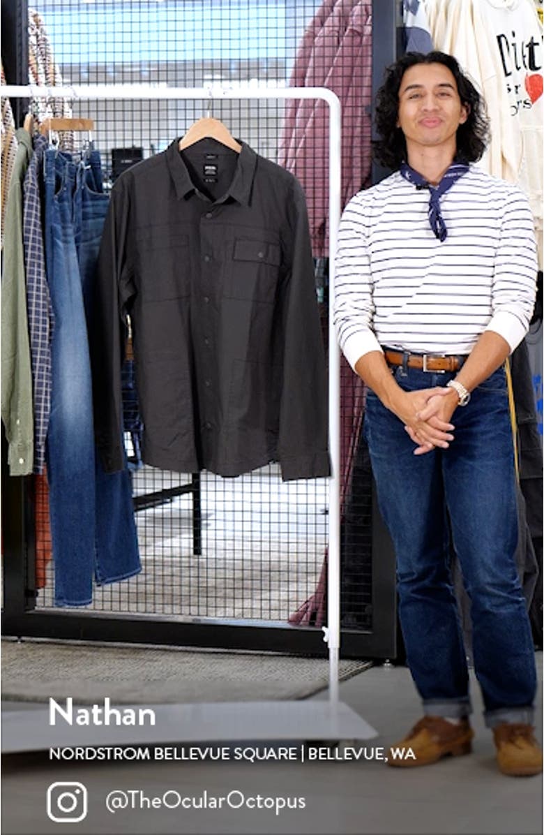 Palisades Ripstop UPF Snap Front Field Shirt, sales video thumbnail