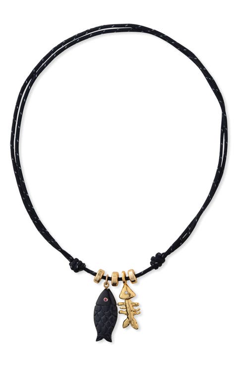 Peixe Pendant Necklace