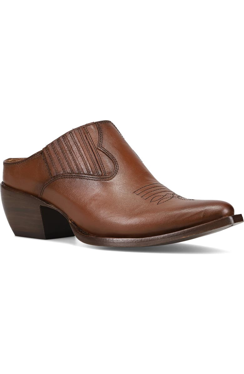 Frye Sacha Pointed Toe Mule, Main, color, Spice