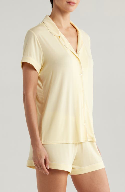 Nordstrom Moonlight Eco Short Pajamas In Yellow