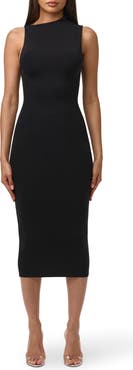 Naked Wardrobe Sleeveless Midi Dress