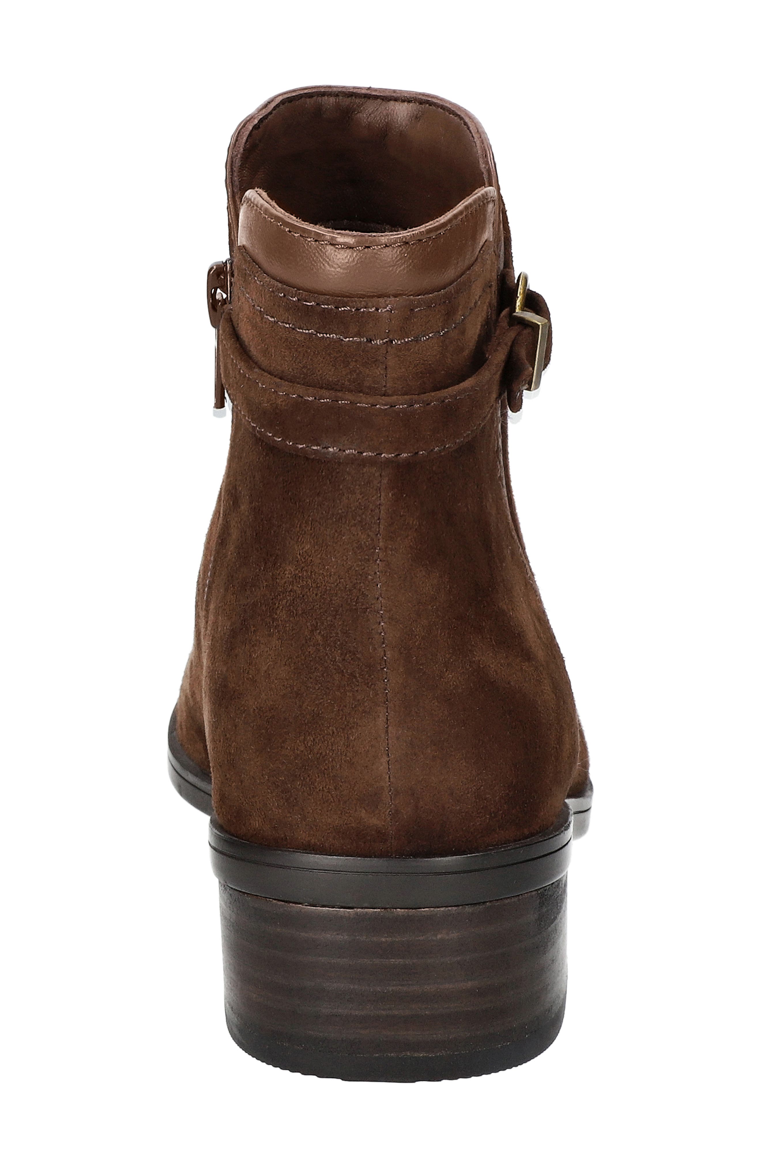 Beatrice Block Heel Bootie, Alternate, color, CHOCOLATE KIDSUEDE LEATHER
