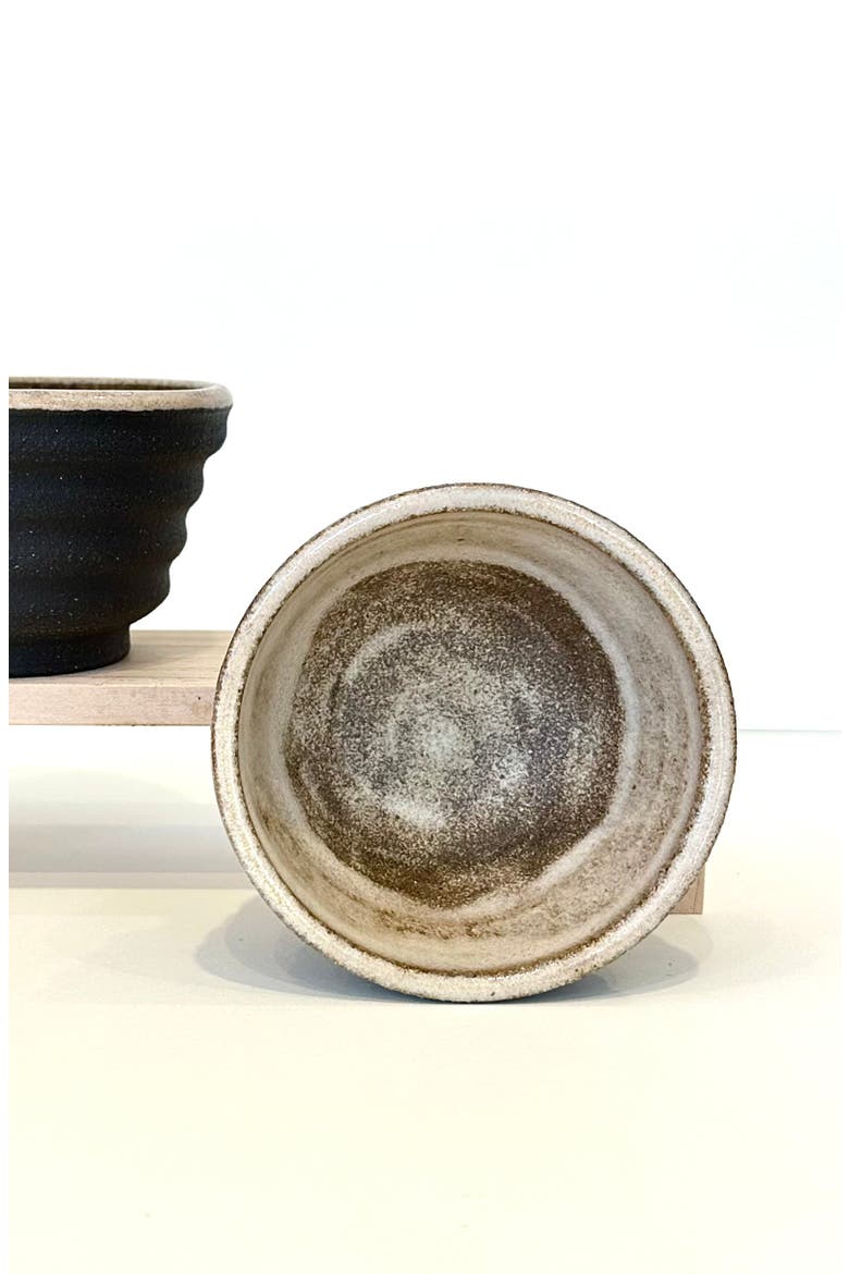 Handmade Tea Cup Bowl 6oz, Alternate, color, Chocolate