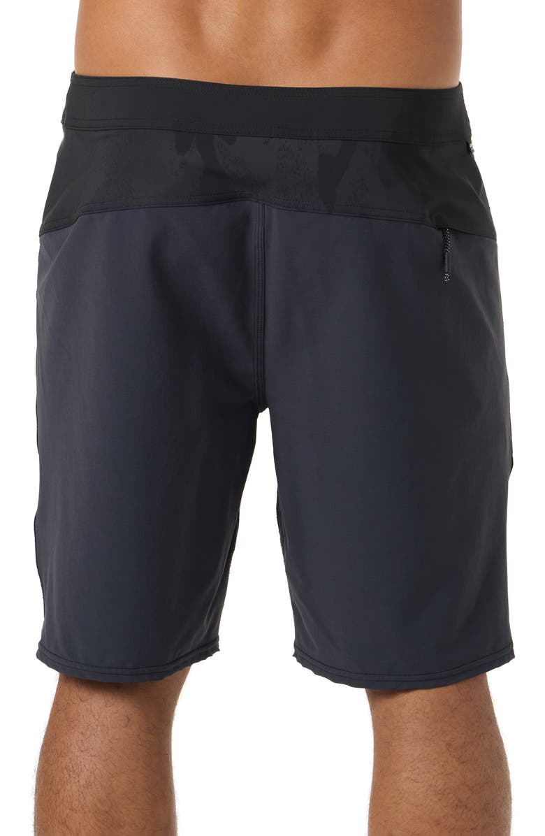 O'Neill Hyperfreak TRVLR Enduro Swim Shorts, Alternate, color, Black