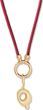 Brook and York Kai Initial Charm Necklace