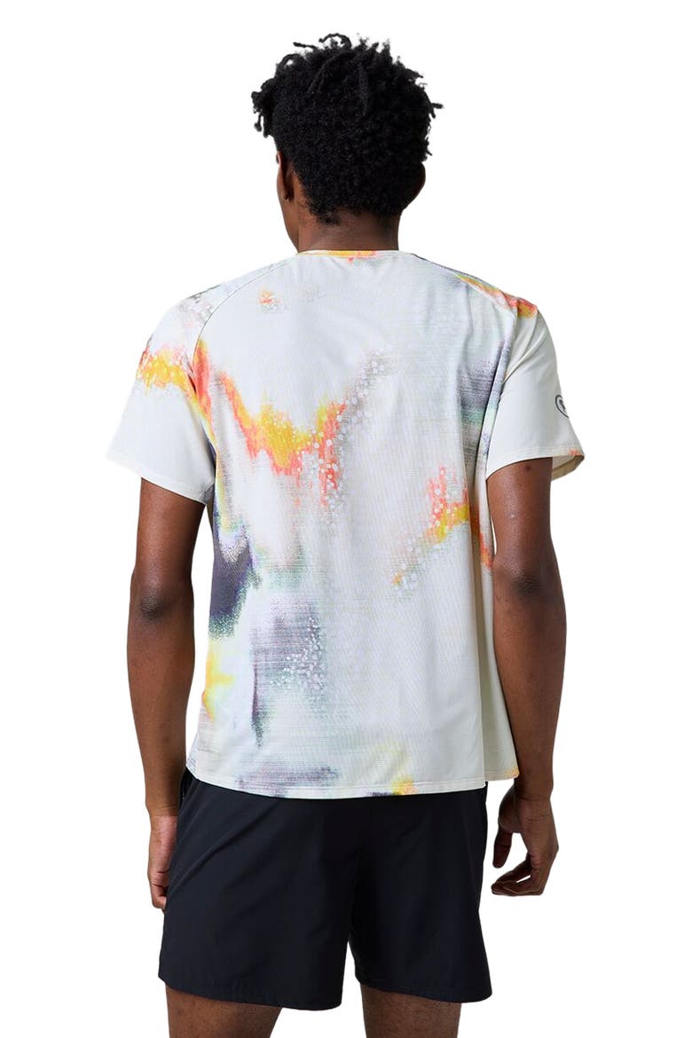 Wasatch Adventure Run T-Shirt - Men's, Alternate, color, Multi Glitch Print