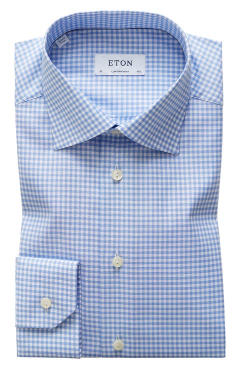 Check Print Sport Shirt