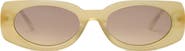 DEZI Booked 52mm Rectangular Sunglasses