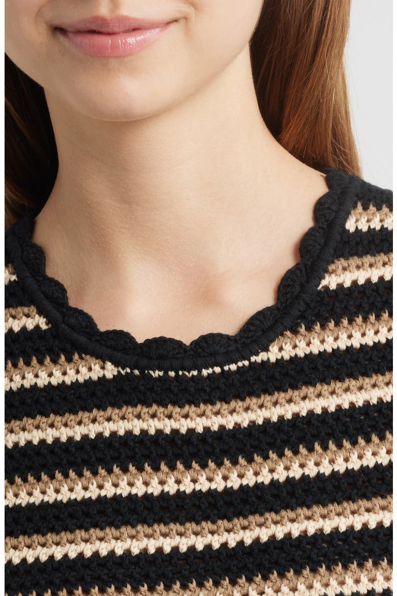 Hazel Crochet Sweater Vest, Alternate, color, MILOS CROCHET