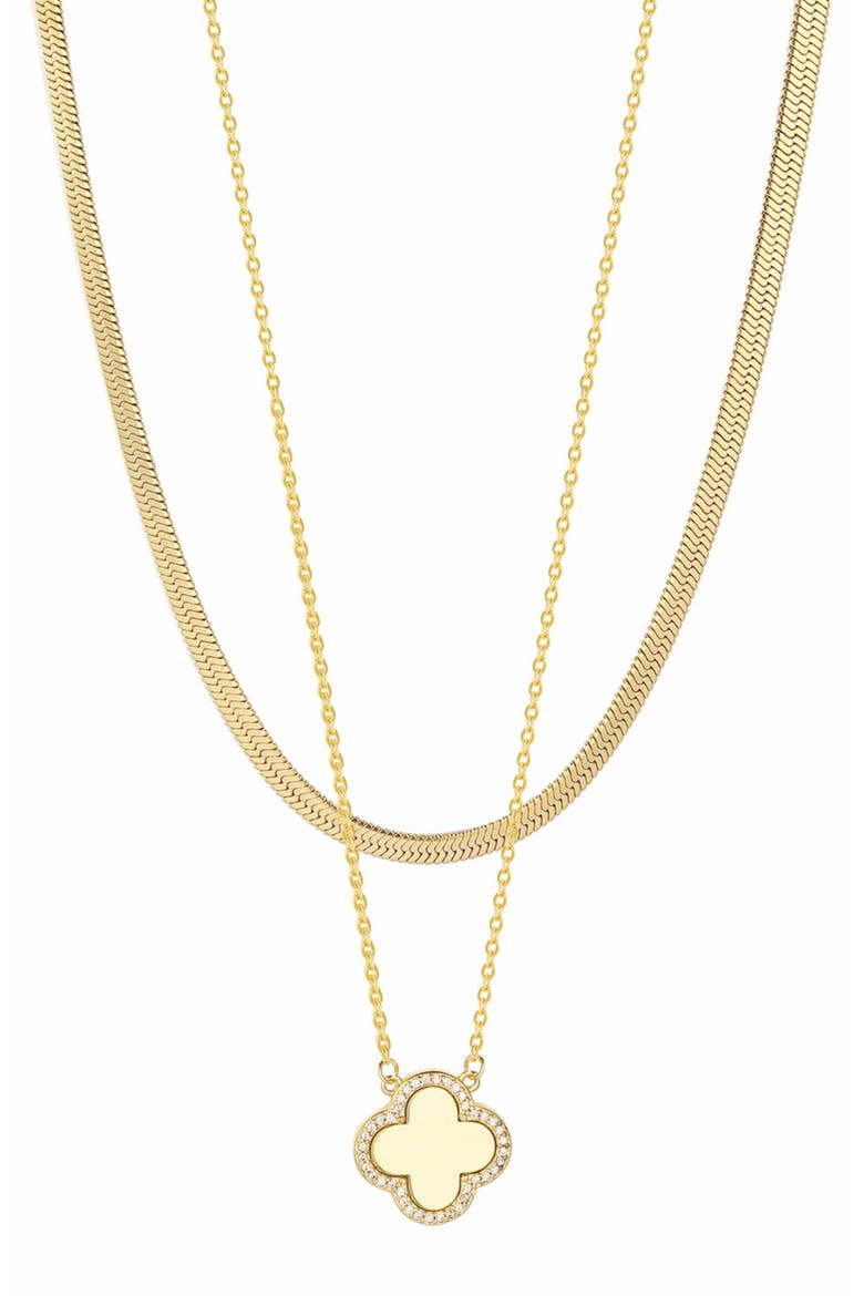 Set of 2 Necklaces, Main, color, GOLD