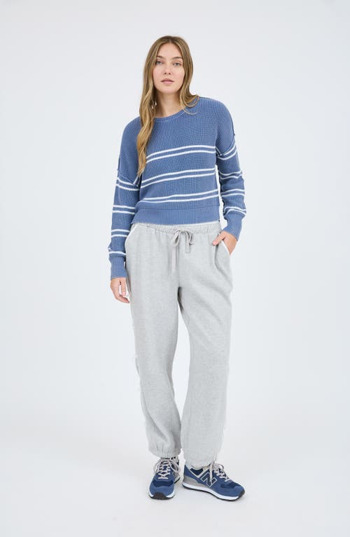 BLU PEPPER BLU PEPPER STRIPE KNIT SWEATER 