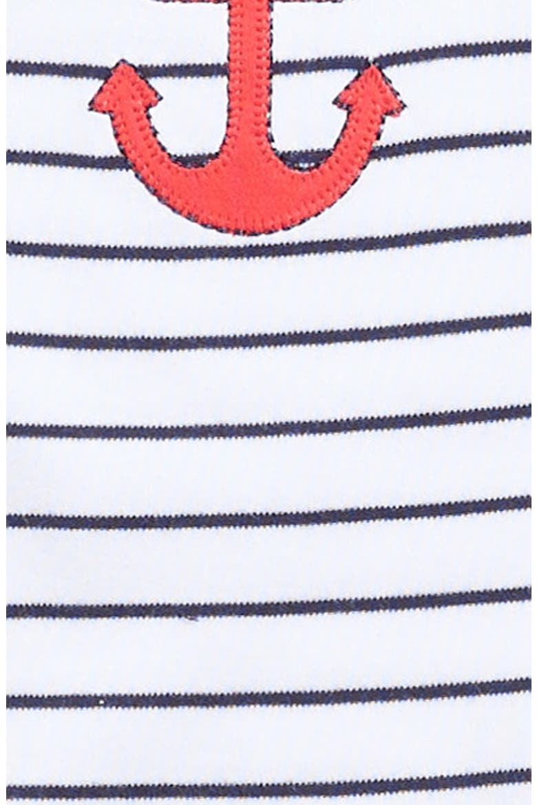 Anchor Bodysuit, Leggings & Heat Set, Alternate, color, BLUE