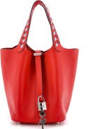 Pre-Owned Hermes Picotin Lock Bag Tressage Epsom PM