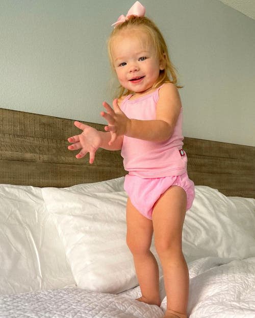 City Threads Usa-made Girls And Boys Soft Organic Cotton Diaper Cover In Pink