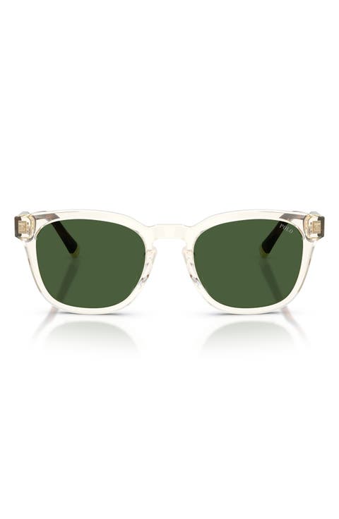 52mm Square Sunglasses
