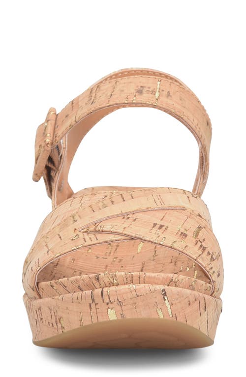 Kork-ease ® Myrna 2.0 Wedge Sandal In Cork