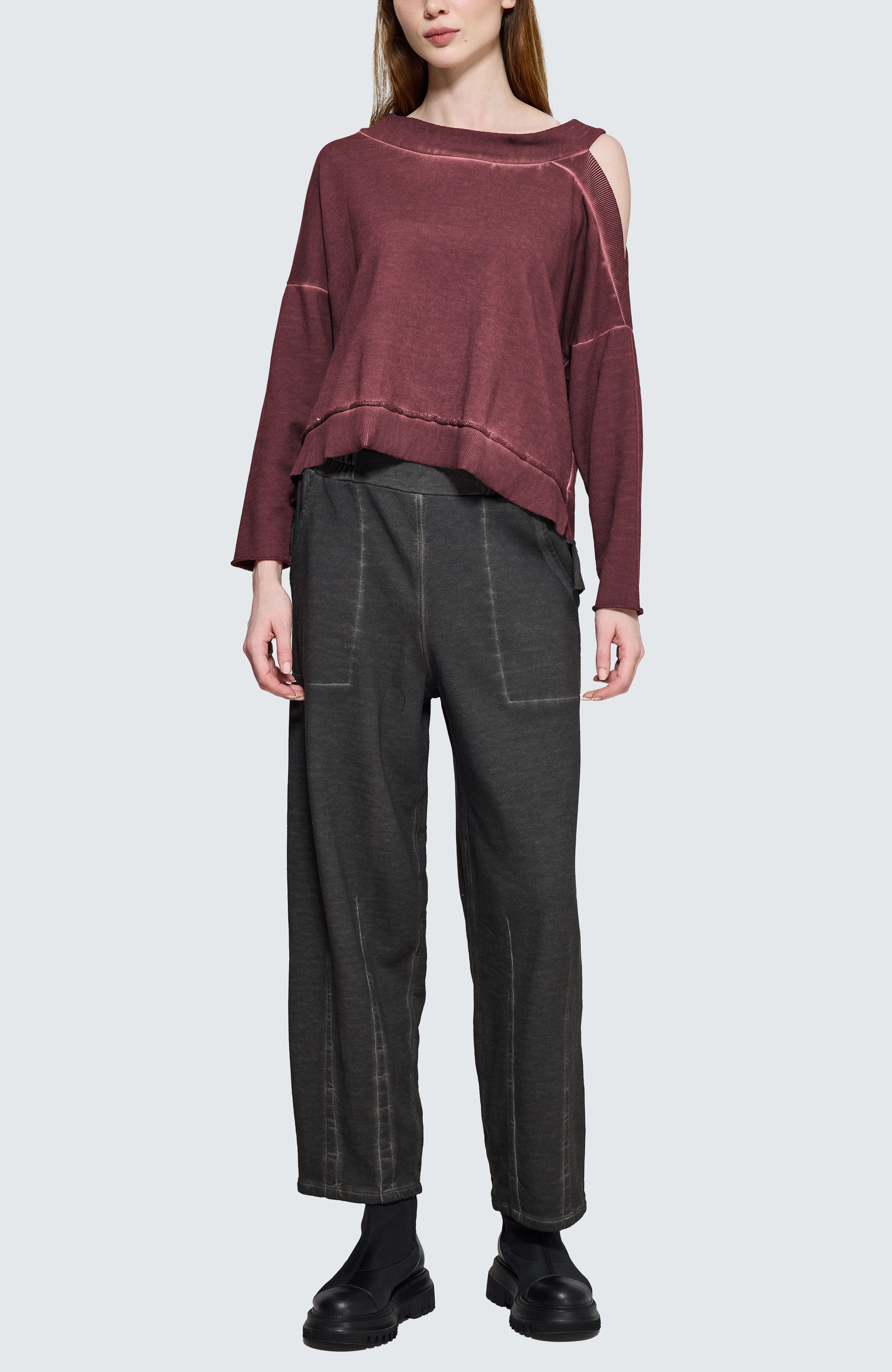 Yara One-Shoulder Pullover - image 4