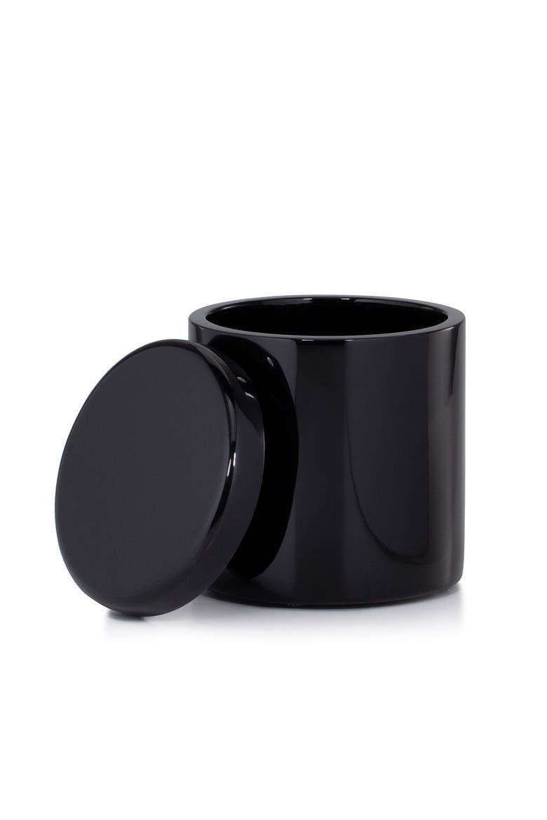 Domus Black Gloss Canister, Alternate, color, BLACK