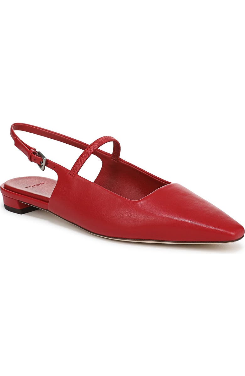 Vince Allie Slingback Pump, Main, color, Crimson