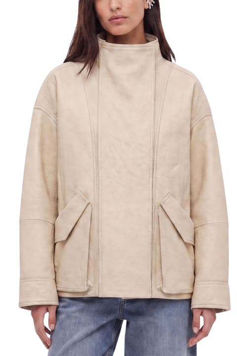 Oversized Shearling Jacket