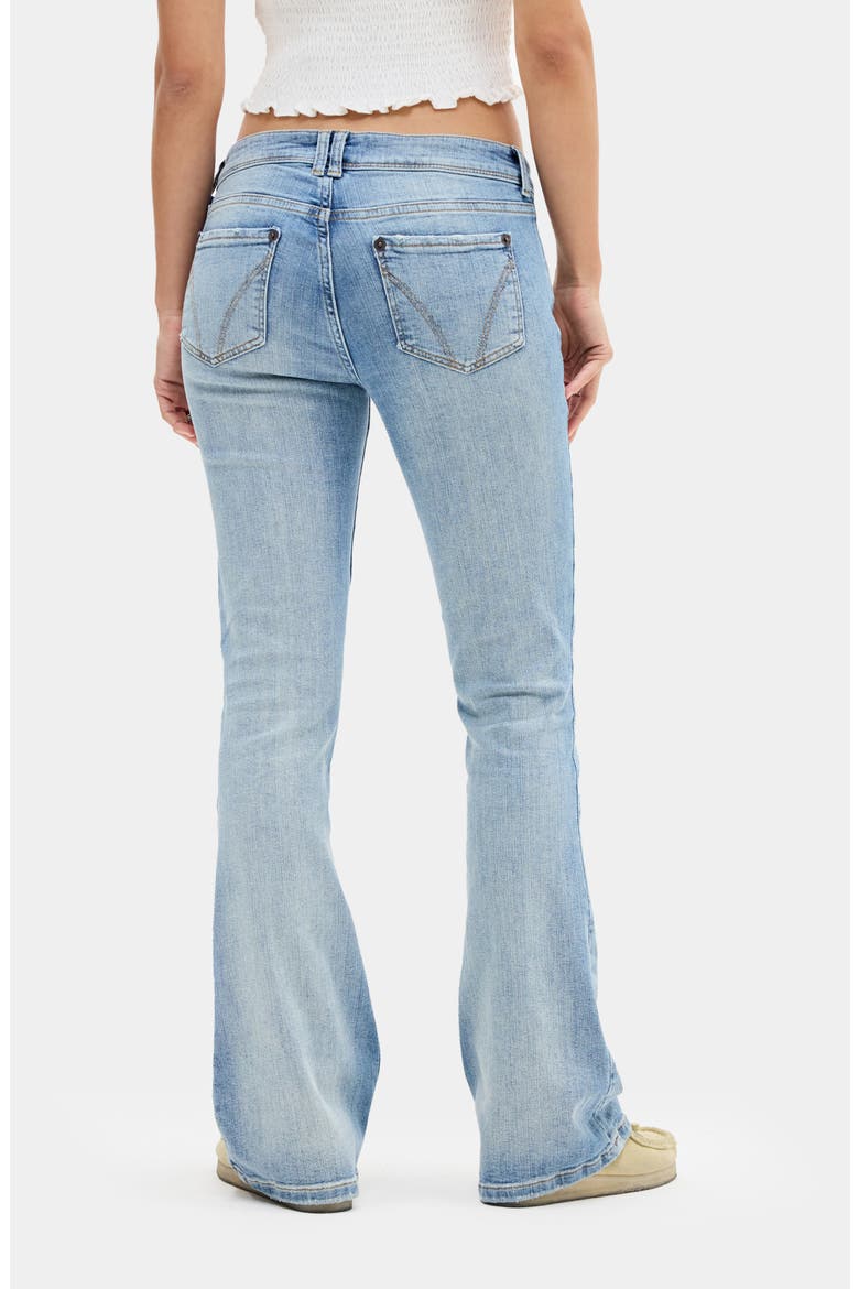 Brooke Low Rise Flare Jeans, Alternate, color, LIGHT VINTAGE