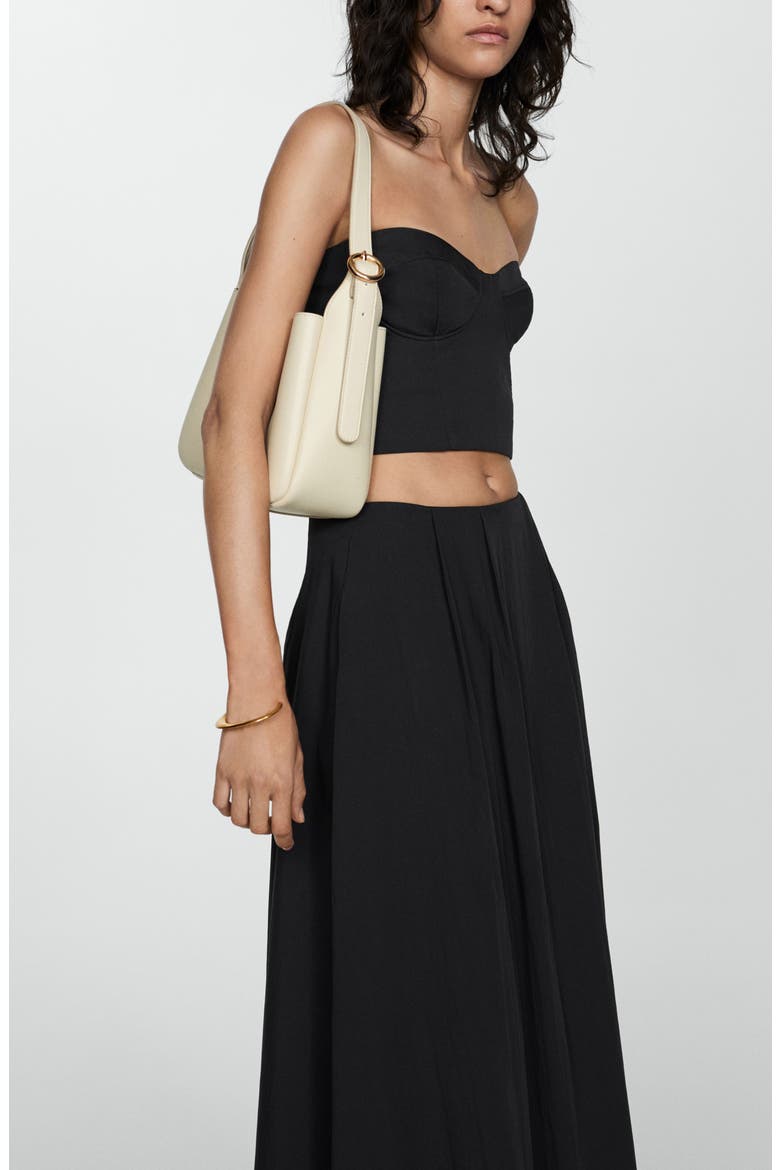 Flared Skirt, Alternate, color, BLACK