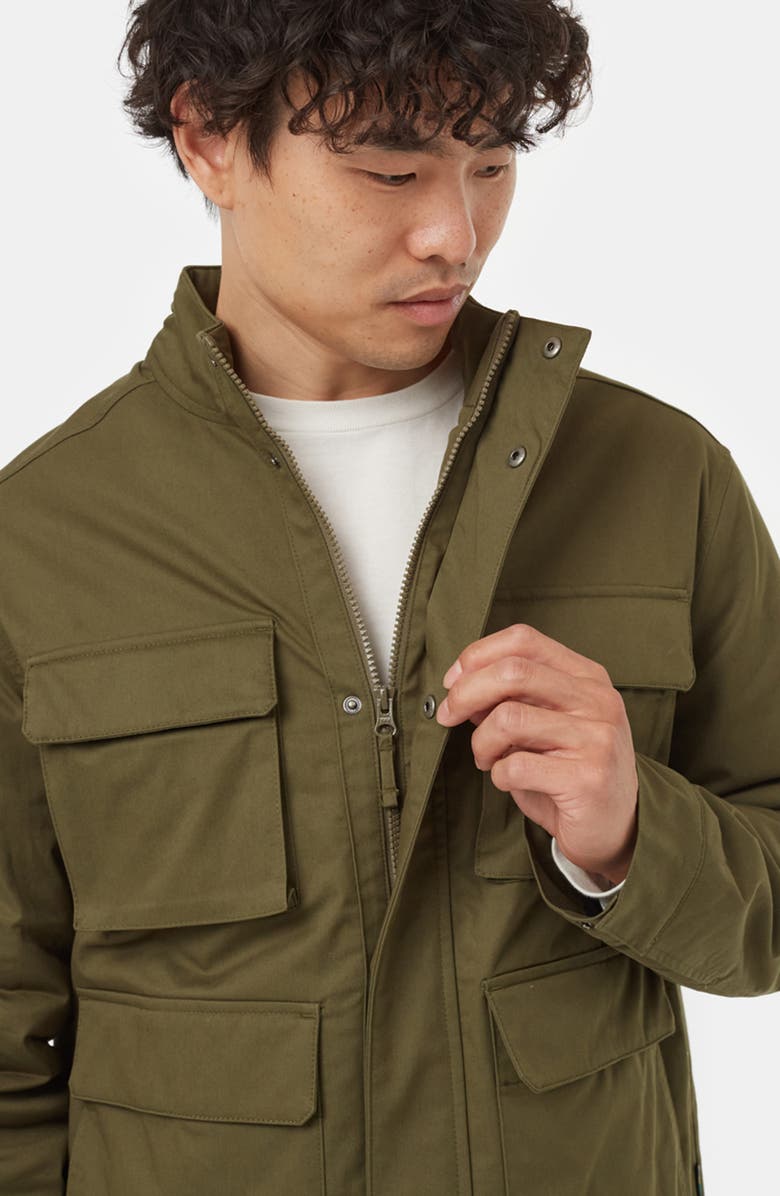 tentree TechBlend Water Resistant Utility Jacket, Alternate, color,