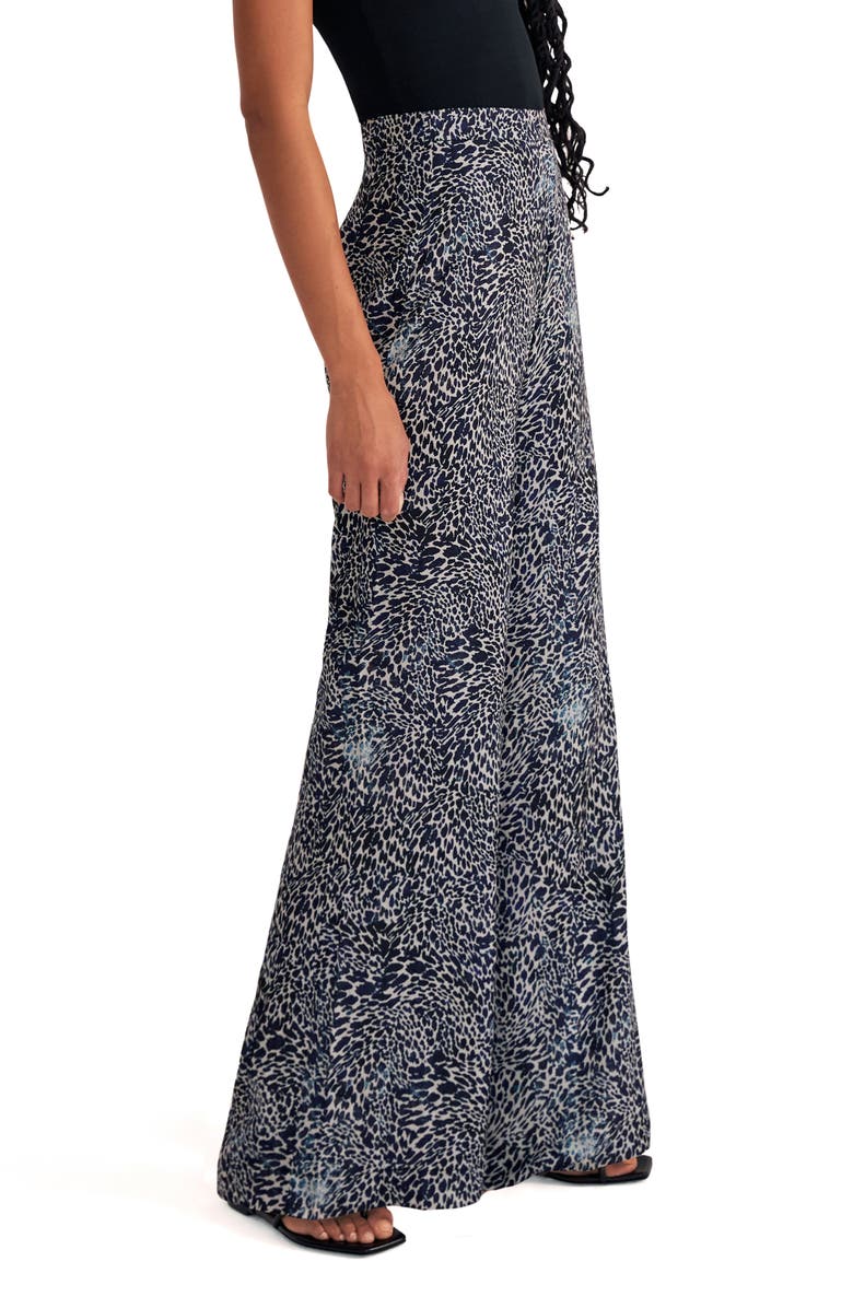 Favorite Daughter The Friday High Waist Wide Leg Pants, Alternate, color, Cheetah Print - Bl