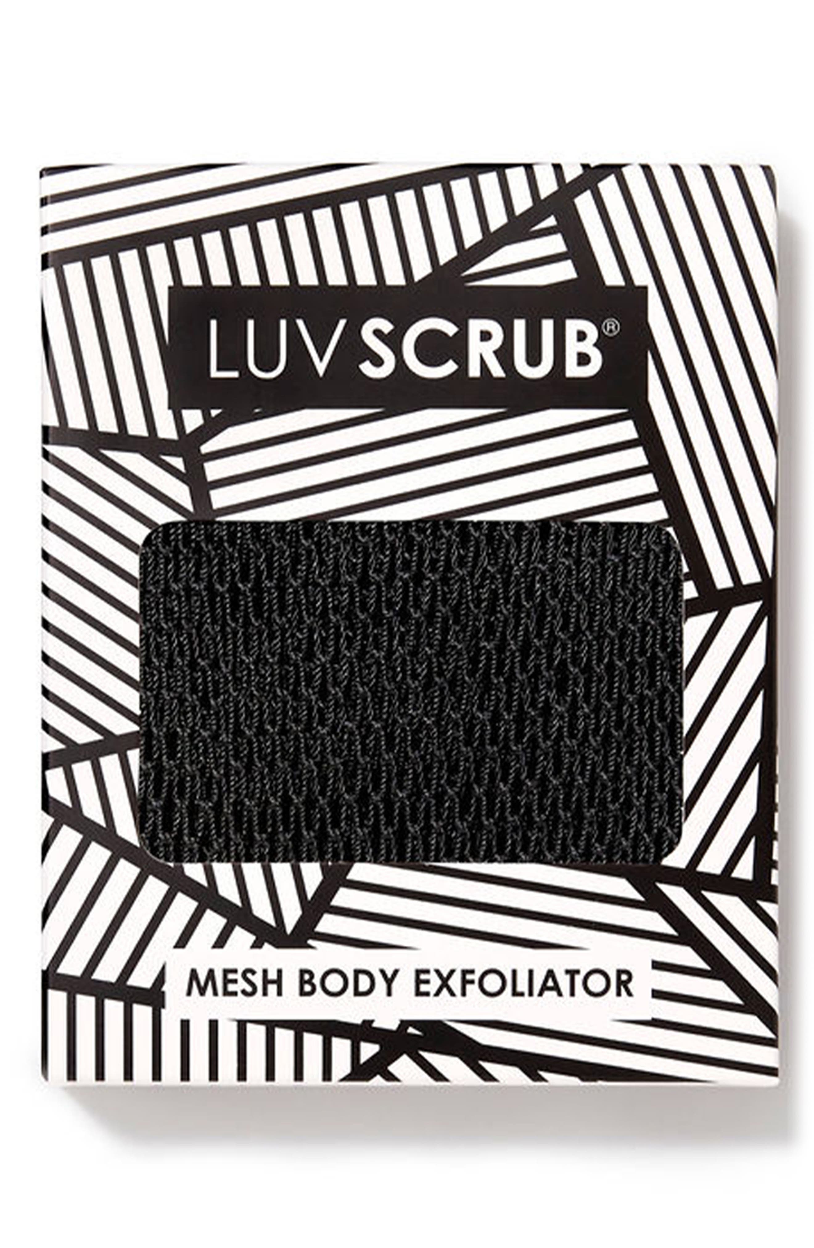 LUV SCRUB ® Mesh Body Exfoliator in Midnight