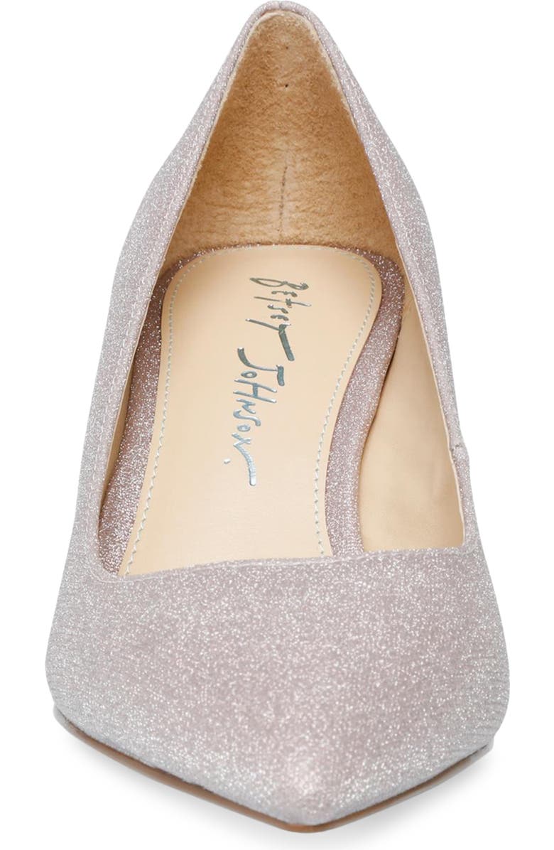Betsey Johnson Paige Pointed Toe Pump, Alternate, color,