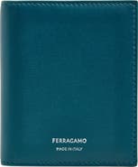 FERRAGAMO Florence Tall Classic Leather Bifold Wallet