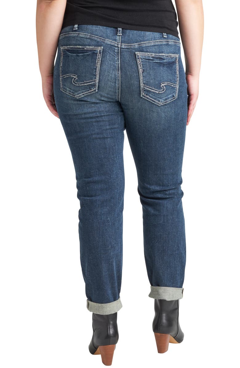 Silver Jeans Co. Slim Boyfriend Jeans, Alternate, color, 