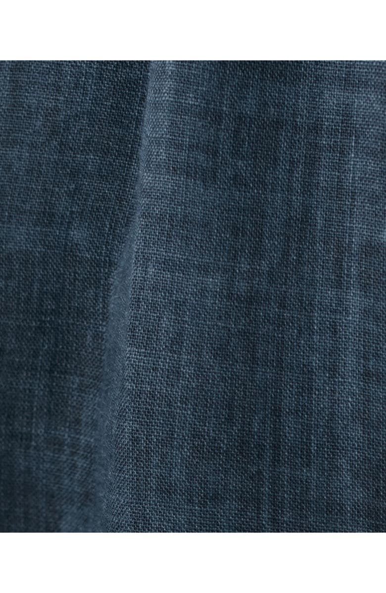 MANGO Ramie Pajama Pants, Alternate, color, Ink Blue