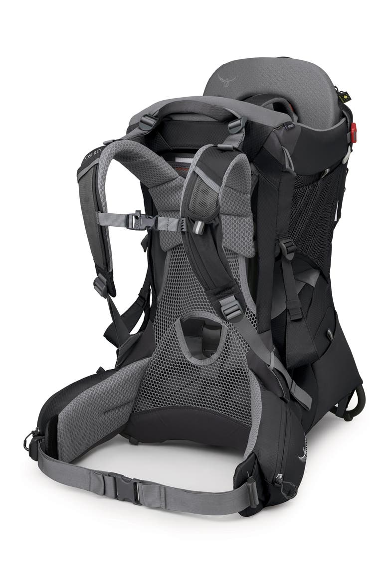 osprey baby backpack instructions Poco SLT Lightweight Child Carrier Slimmed-Down Hiking Carrier for Toddlers with Safety Harness, Sunshade, and Ventilated Backpanel Lightweight Travel-Friendly Option, Black : in safety leg loops Poco Premium Child Carrier Backpack