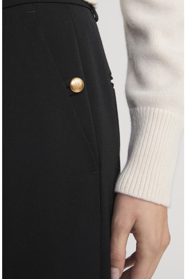 Ritz High Waist Wide Leg Pants, Alternate, color, BLACK