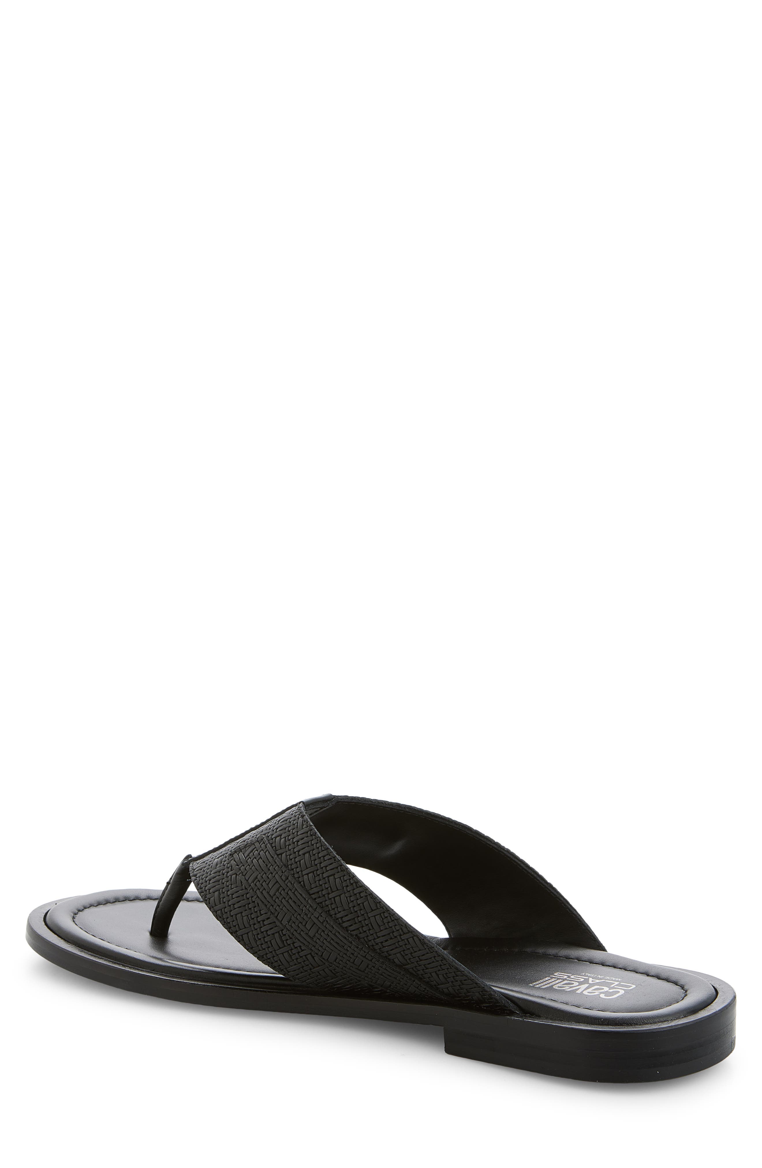 Roberto Cavalli Flip Flop, Alternate, color, Black