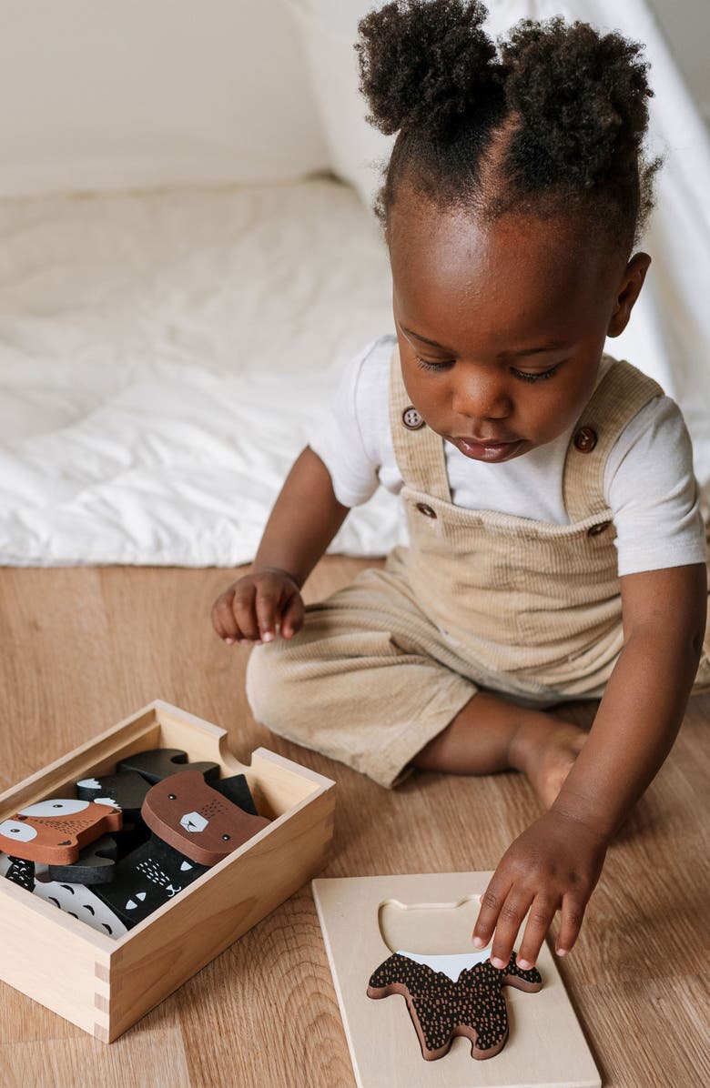 Wee Gallery Mix and Match Dress Up Tiles, Alternate, color, Animals