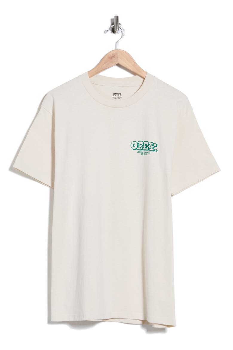 Knowledge Growth Graphic T-Shirt, Main, color, CREAM