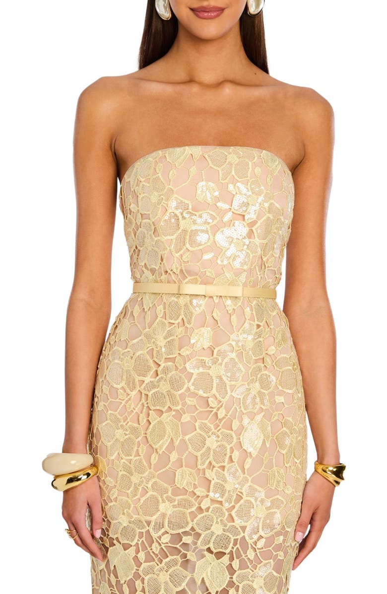 Retrofête Rowena Lace Dress, Alternate, color, 