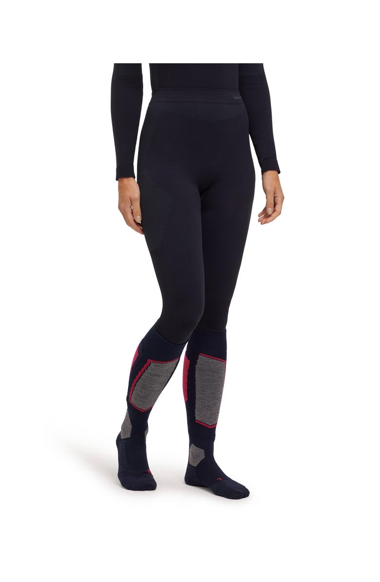 Falke Warm Base Layer Bottom, Main, color, Black