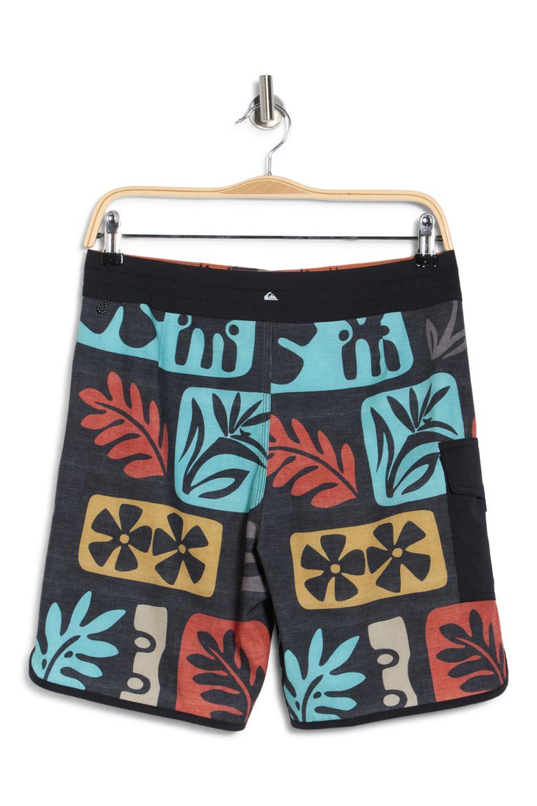 Dunes Swim Shorts, Alternate, color, BLACK