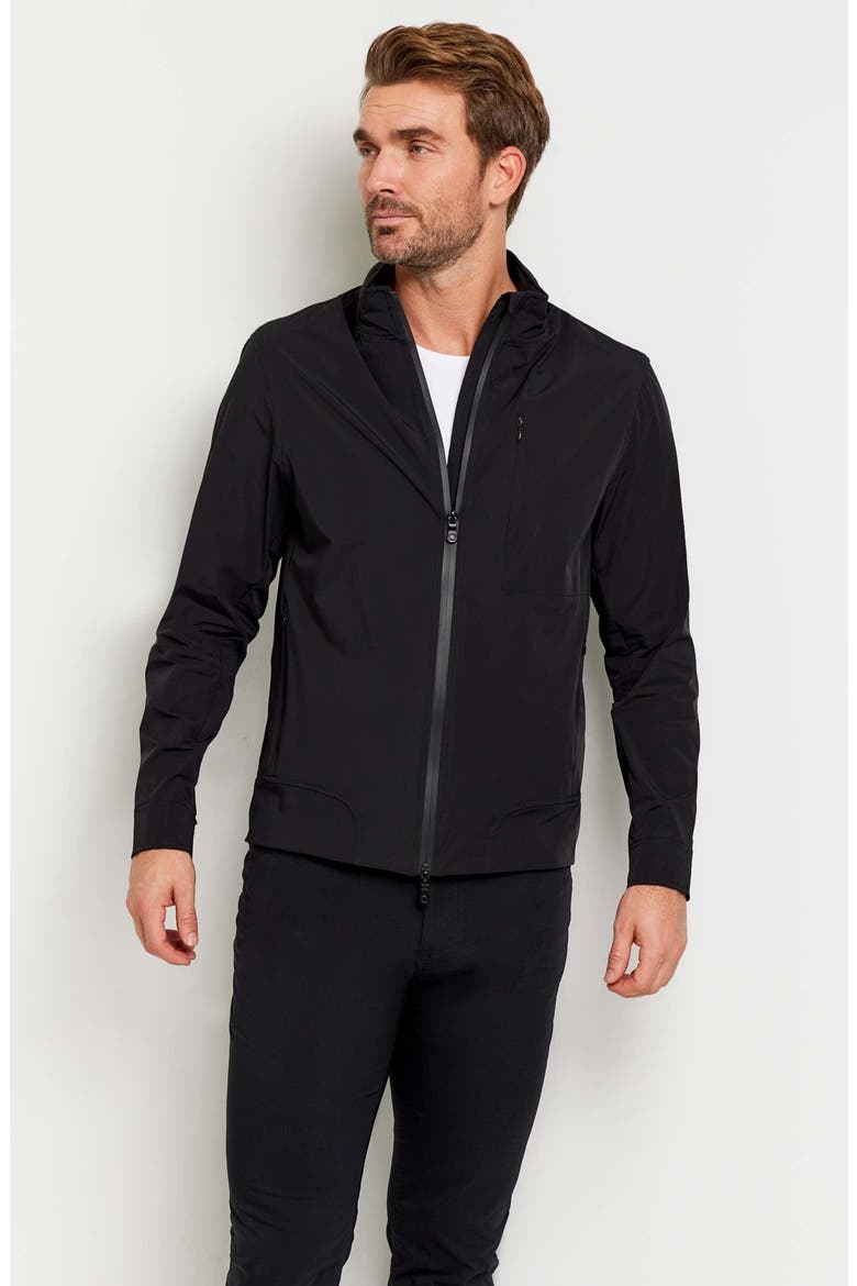 Jack Zip Jacket, Main, color, Black